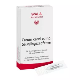 CARUM CARVI comp.supositorios infantiles, 10X1 g