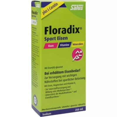 FLORADIX Tónico Sport Iron, 250 ml