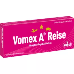 VOMEX A Reise 50 mg Comprimidos sublinguales, 10 uds