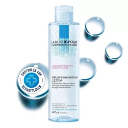ROCHE-POSAY Fluido Limpiador Micelar Pieles Reactivas, 400 ml
