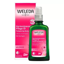 WELEDA Aceite de cuidado armonizante de rosa silvestre, 100 ml