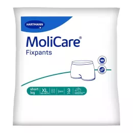 MOLICARE Fixpants pata corta talla XL, 3 uds
