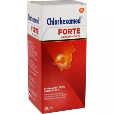 CHLORHEXAMED FORTE solución sin alcohol al 0,2%, 300 ml