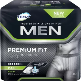 TENA MEN Level 4 Premium Fit Prot.Underwear M, 12 uds