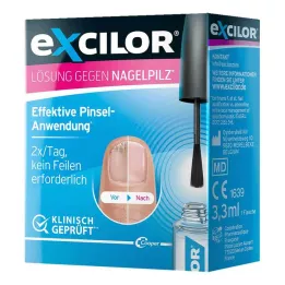 EXCILOR Solución contra hongos de las uñas, 1X3,3 ml