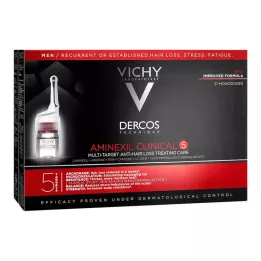 VICHY AMINEXIL Clinical 5 para hombres, 21X6 ml