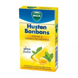 WICK limón &amp; caramelo mentolado natural sin azúcar Clickbox, 46 g