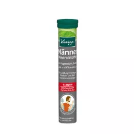 KNEIPP Comprimidos minerales efervescentes para hombres, 15 unidades