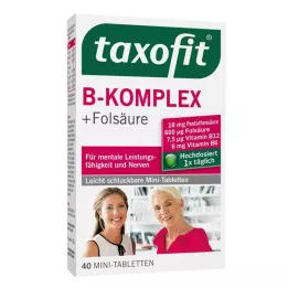 TAXOFIT Comprimidos de complejo B, 40 unidades