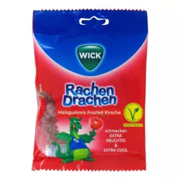 WICK ThroatDragon gomas para la garganta cereza, 75 g