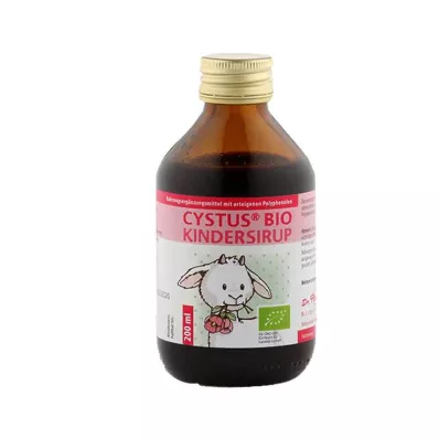 Jarabe infantil orgánico Cystus, 200 ml