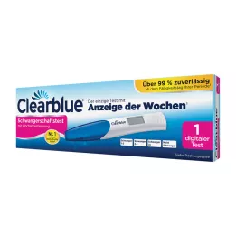 CLEARBLUE Test de embarazo con determinación de la semana, 1 ud