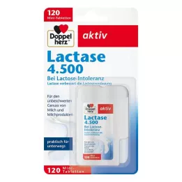 DOPPELHERZ Lactasa 4.500 comprimidos, 120 uds
