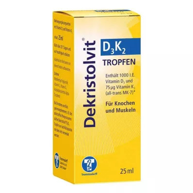 DEKRISTOLVIT D3K2 gotas, 25 ml
