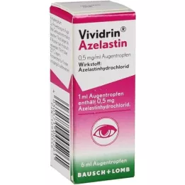 VIVIDRIN Azelastina 0,5 mg/ml colirio, 6 ml