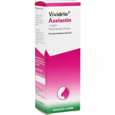 VIVIDRIN Azelastina 1 mg/ml solución para pulverización nasal, 10 ml