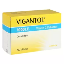 [1.000 u.I. comprimidos de vitamina D3, 200 uds