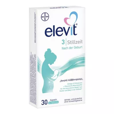 ELEVIT 3 Cápsulas blandas de lactancia, 30 uds ELEVIT 3 Cápsulas blandas de lactancia, 30 uds