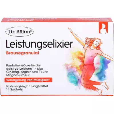 DR.BÖHM Performance Elixir Gránulos Efervescentes, 14 uds