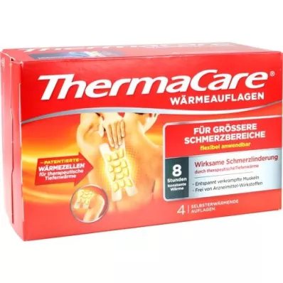 THERMACARE para zonas de dolor más extensas, 4 uds