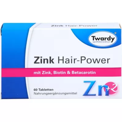 ZINK HAIR-Power Tablets, 60 uds
