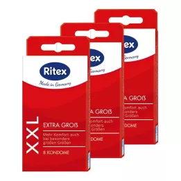 RITEX XXL Paquete de preservativos, 24 uds