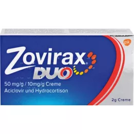 ZOVIRAX Duo 50 mg/g / 10 mg/g crema, 2 g