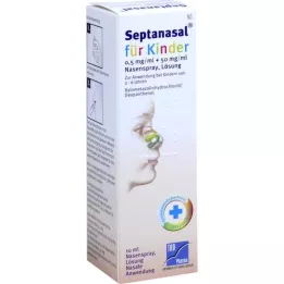 SEPTANASAL para niños 0,5 mg/ml + 50 mg/ml Nasens., 10 ml