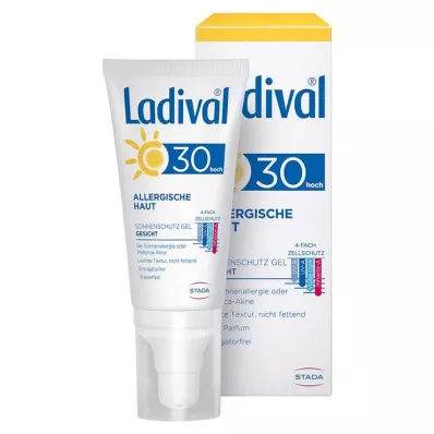 LADIVAL gel para pieles alérgicas LSF 30, 50 ml