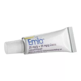 EMLA 25 mg/g + 25 mg/g crema + 2 parches Tegaderm, 5 g