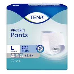 TENA PANTS más pantalones desechables L, 14 piezas