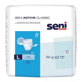 SENI Active Classic Braguitas para incontinencia desechables L, 30 uds