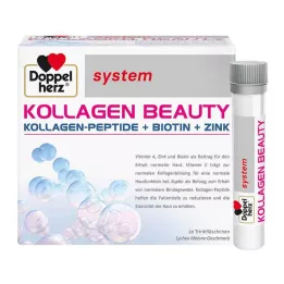 DOPPELHERZ Viales del sistema Collagen Beauty, 30 uds