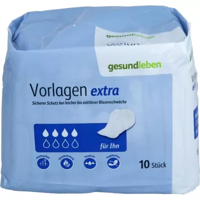 GESUND LEBEN Plantillas hombres extra, 10 uds