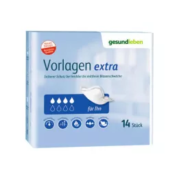 GESUND LEBEN Plantillas hombres extra, 10 uds
