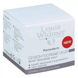 WIDMER Remederm crema facial UV 20 ligeramente perfumada, 50 ml