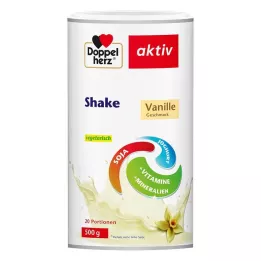DOPPELHERZ Batido adelgazante de vainilla en polvo, 500 g