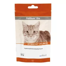 Gotas masticables Feligum Dia para gatos, 40 g