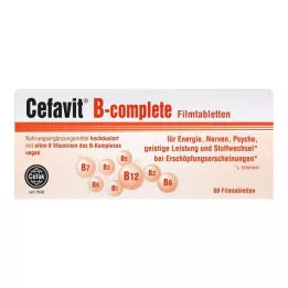 CEFAVIT Comprimidos recubiertos B-complete, 60 unidades