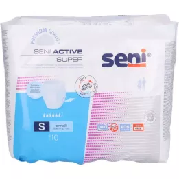 SENI Active Super Incontinence Braguita desechable S, 10 uds