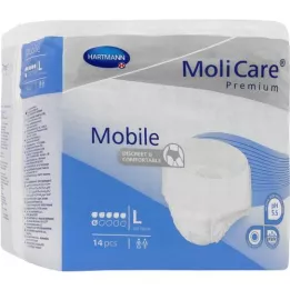 MOLICARE Premium Mobile 6 gotas tamaño L, 14 uds