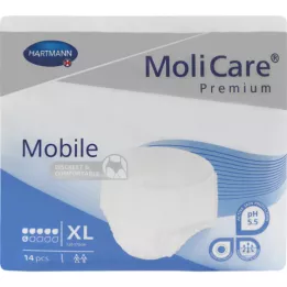 MOLICARE Gotas Premium Mobile 6 tamaño XL, 14 unidades