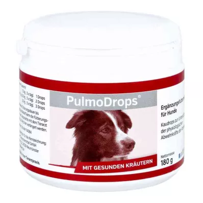 Pulmodrops alimento complementario m.Kaudrops para perros, 180 g
