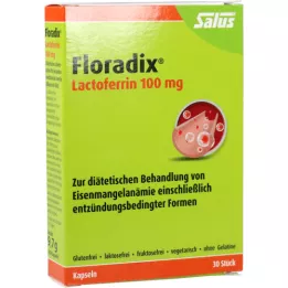 FLORADIX Lactoferrina 100 mg Cápsulas, 30 Cápsulas