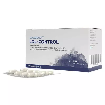 Lactobact LDL Cápsulas gastrorresistentes para el control del colesterol, 90 st
