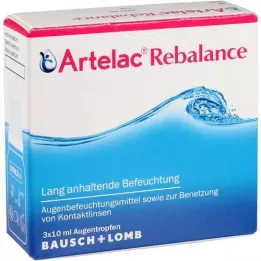 ARTELAC Colirio Rebalance, 3X10 ml
