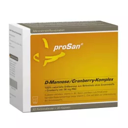 PROSAN Paquete combinado de D-Manosa/Complejo de arándano, 2X30 uds