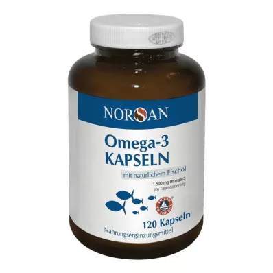Cápsulas norsan omega-3, 120 piezas