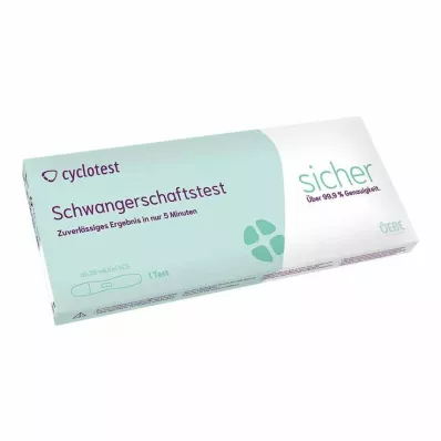 Prueba de embarazo Cyclotest 25 Mlu / ml de orina, 1 ud