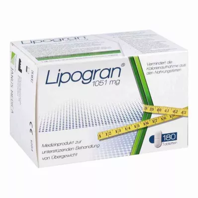 Tabletas de Lipogran (180 piezas)